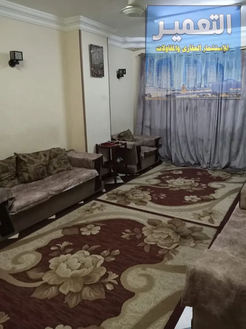 شقة مفروشة بالزيتون الشرقية قرب شركة الغاز