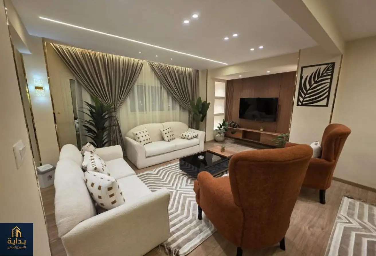 VIP hotel apartment for rent, steps from Abbas El Akkad Street
