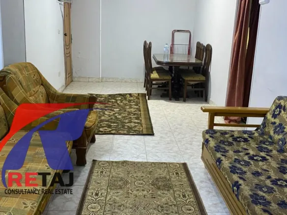 شقه للايجار مفروش 90 م قريب من شارع مصطفي النحاس