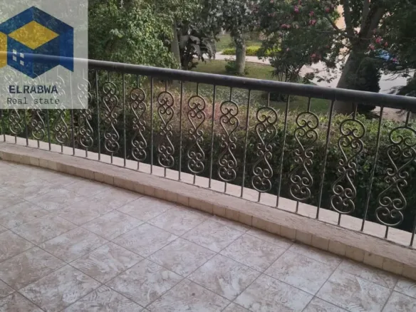 Apartment 162m for sale with garden view, first floor, next to Avenue Mall