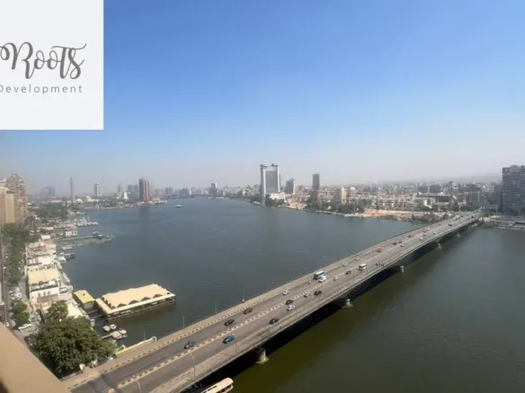 255m² apartment with Nile view | Fully finished