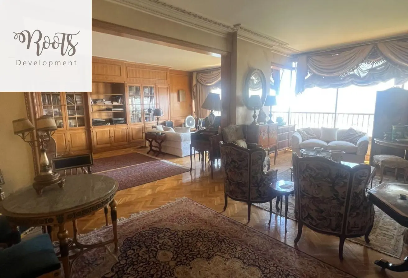 255m² apartment with Nile view | Fully finished