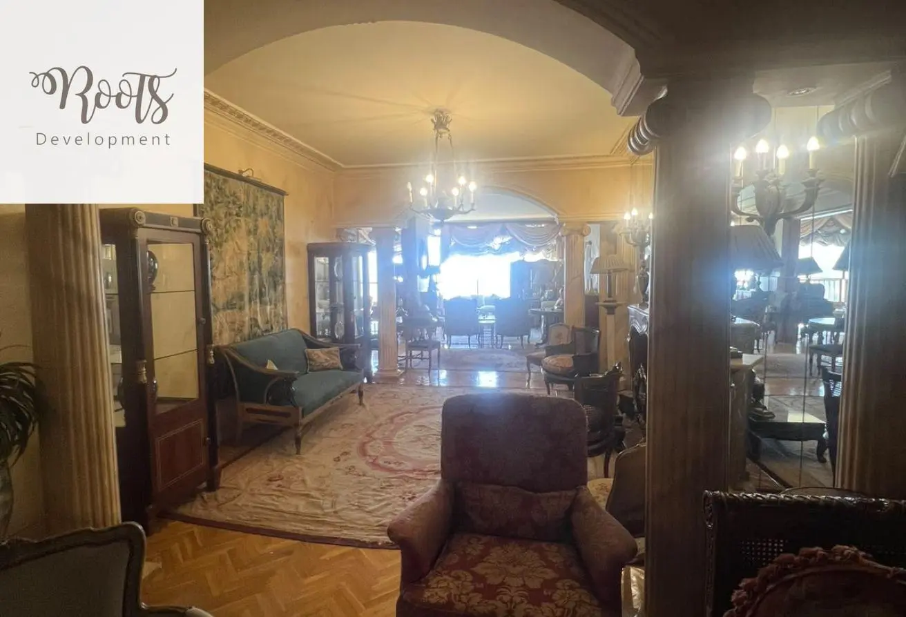 255m² apartment with Nile view | Fully finished