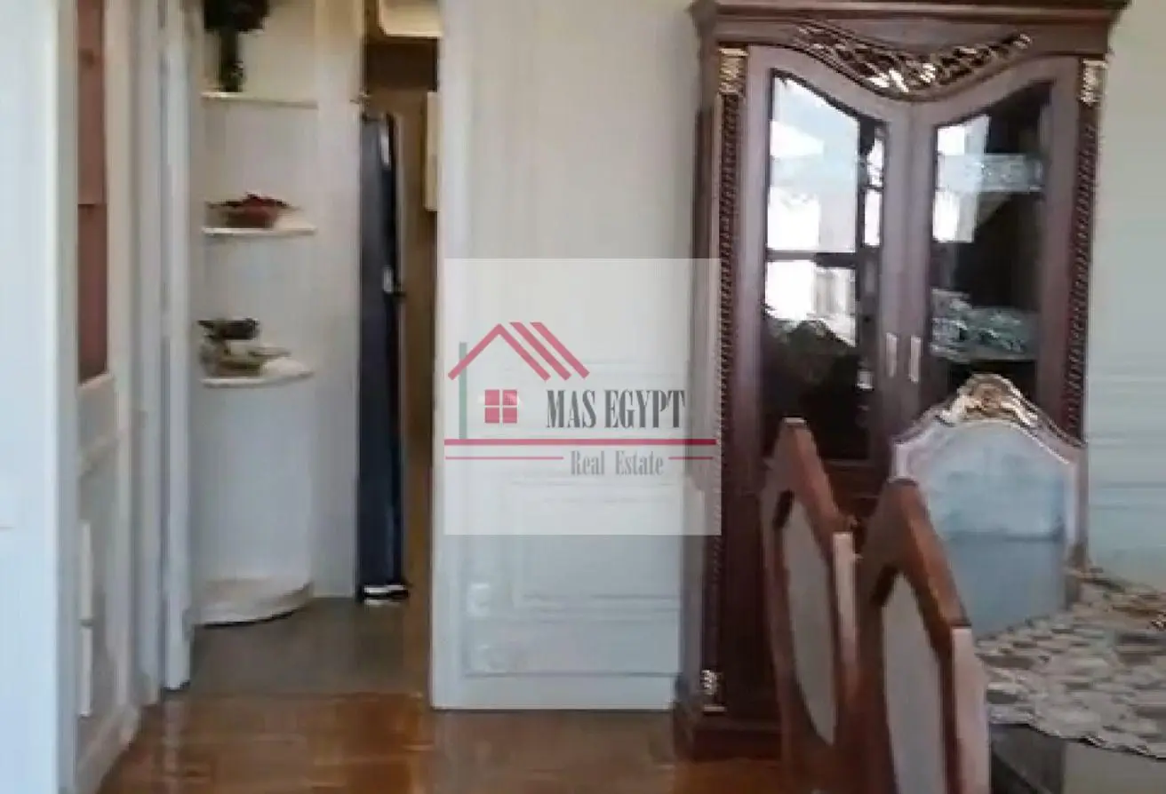 For embassies and foreigners: Hotel apartment for sale on Nile Street, Dokki