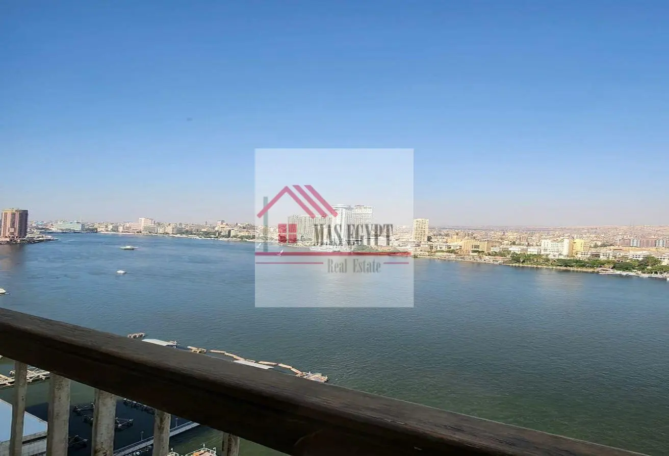 For embassies and foreigners: Hotel apartment for sale on Nile Street, Dokki
