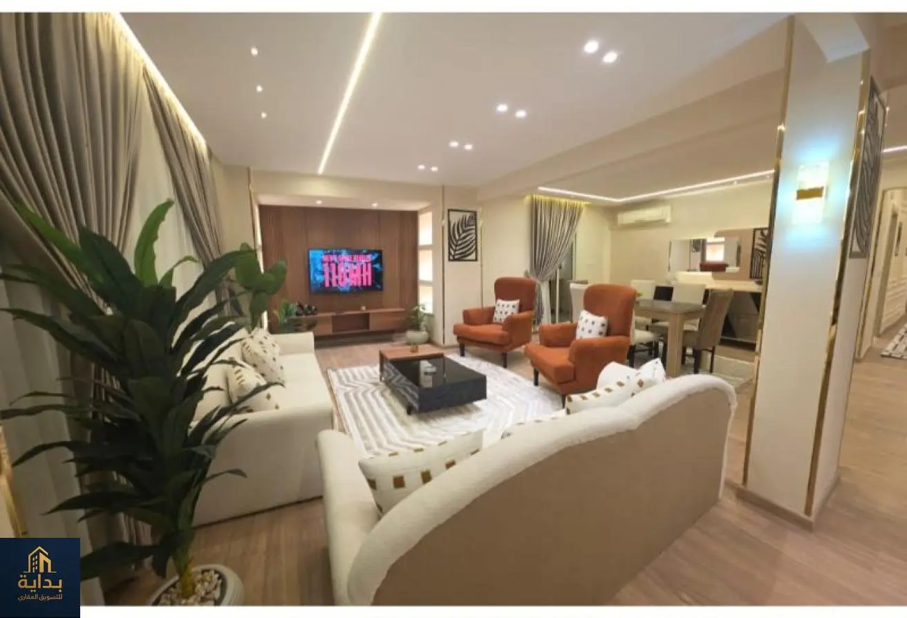 VIP hotel apartment for rent, steps from Abbas El Akkad Street