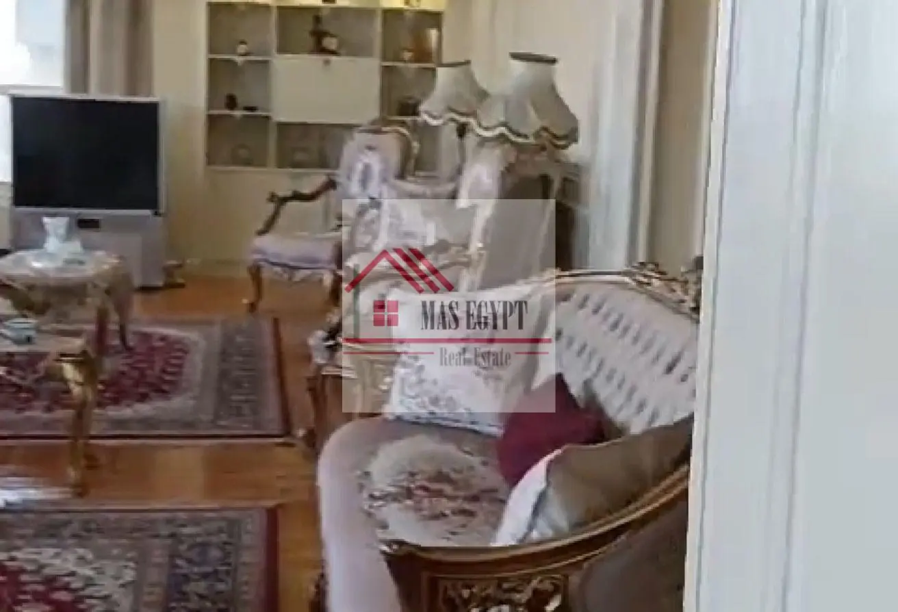 For embassies and foreigners: Hotel apartment for sale on Nile Street, Dokki