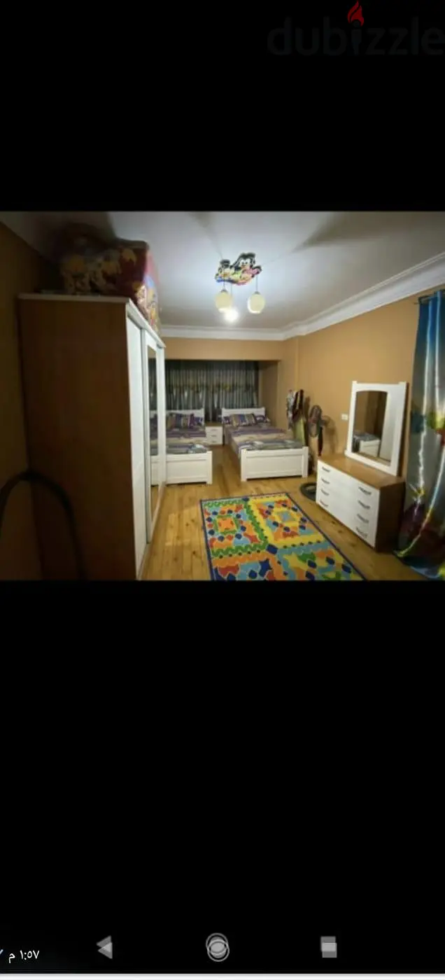 Apartment 200 meters, 10th floor, 12-story building, 2 bathrooms, 2 elevators, Shubra Public Street