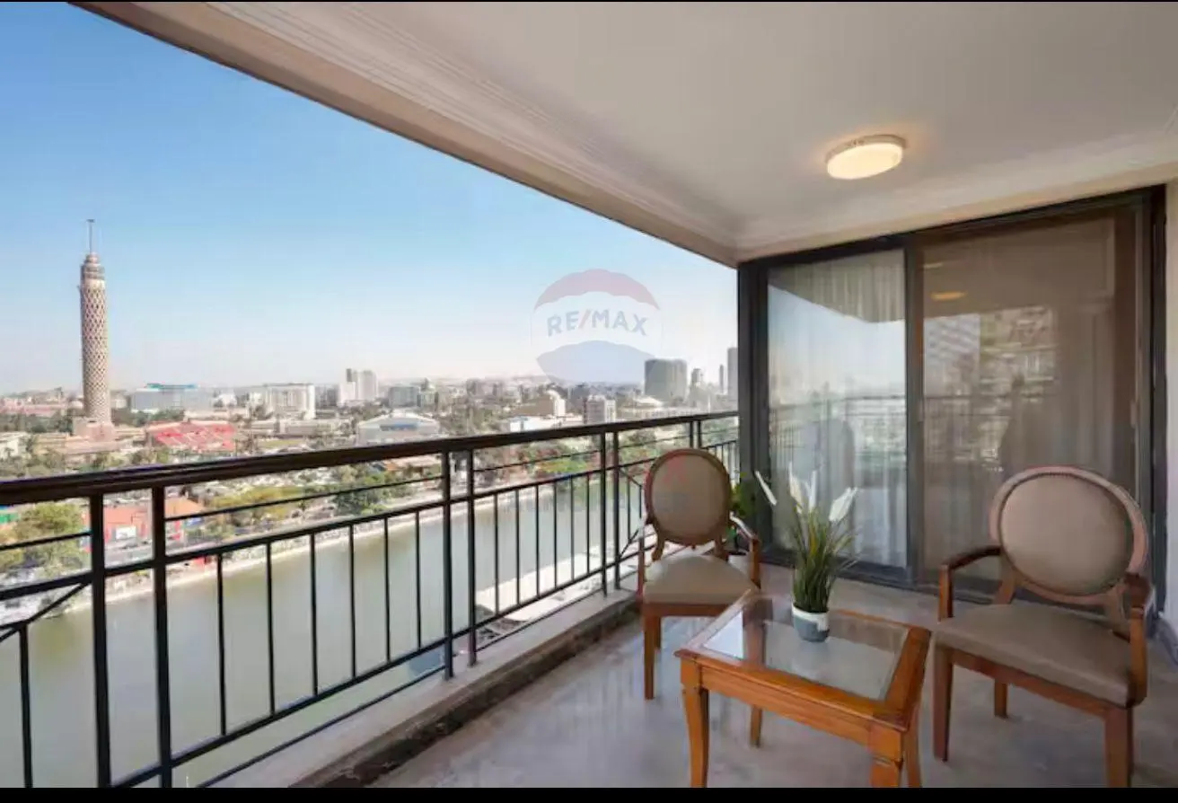 And every day with a panoramic view of the Nile