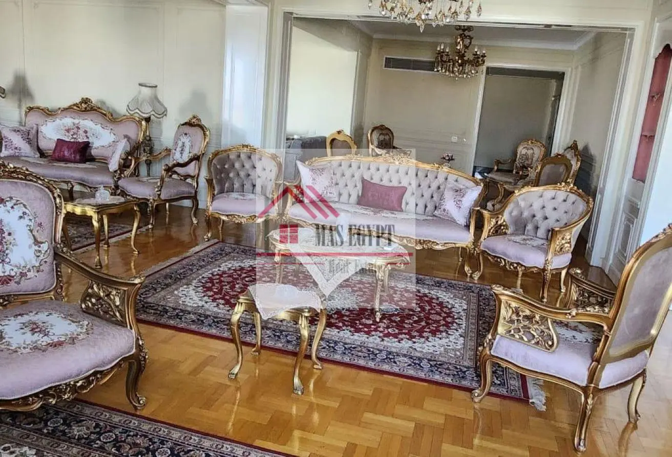 For embassies and foreigners: Hotel apartment for sale on Nile Street, Dokki