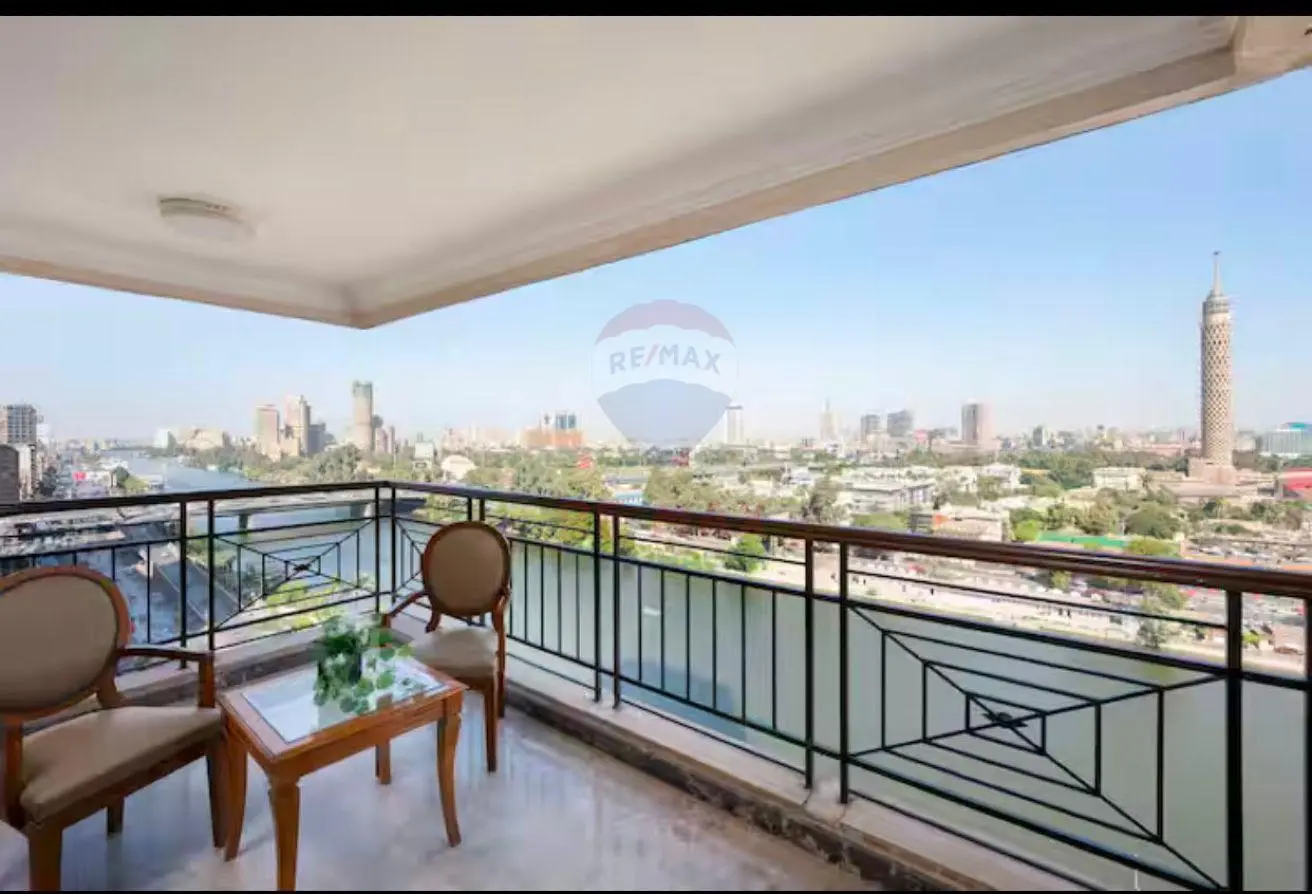 And every day with a panoramic view of the Nile