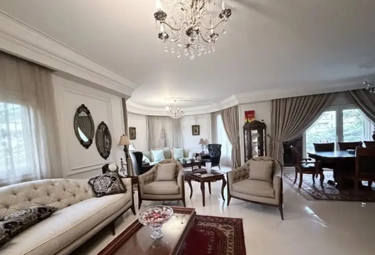 Luxury furnished duplex for rent in New Cairo, 265 meters
