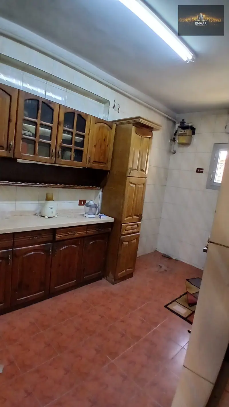 شقه للبيع عمارات مصر للتعمير شيراتون المطار ١٢٠ متر شارع رئيسي بتطل علي حديقه كبيره