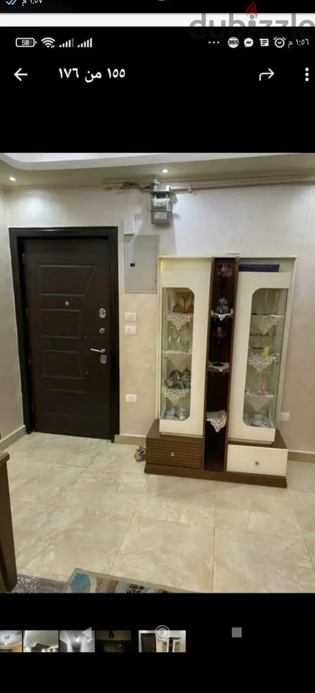 Apartment 200 meters, 10th floor, 12-story building, 2 bathrooms, 2 elevators, Shubra Public Street