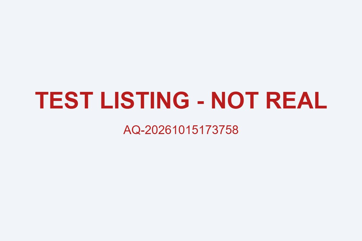 اختبار تشخيص فني – شقة غير حقيقية – AQ-20261015173758