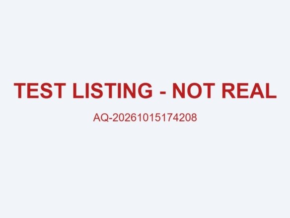 اختبار تشخيص فني – شقة غير حقيقية – AQ-20261015174208