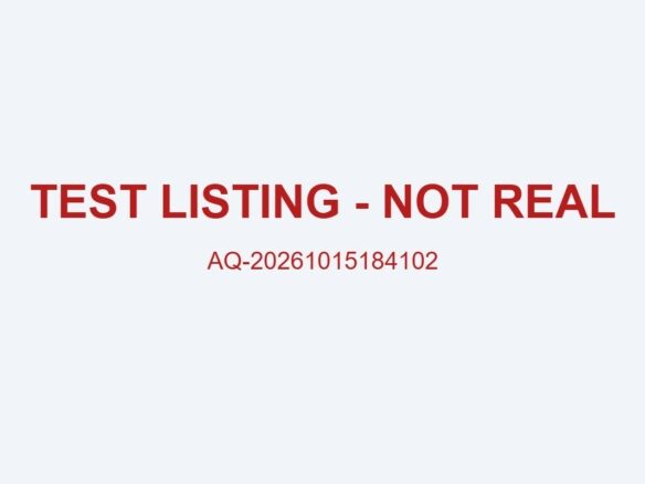 اختبار تشخيص فني – شقة غير حقيقية – AQ-20261015184102