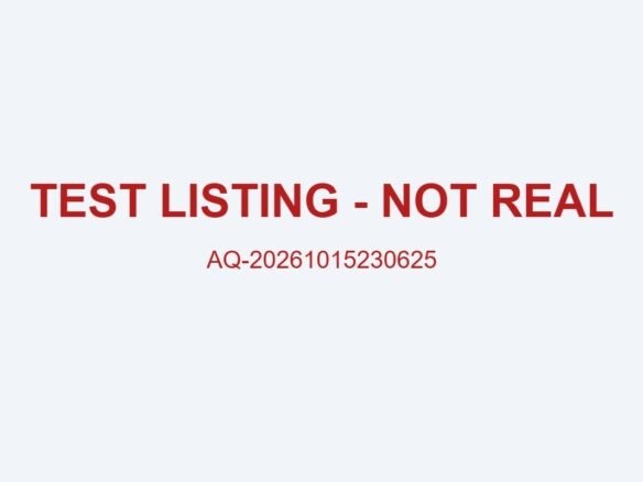 اختبار تشخيص فني – شقة غير حقيقية – AQ-20261015230625