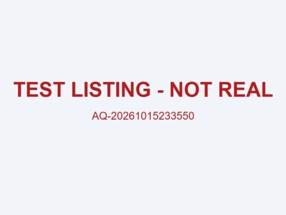 اختبار تشخيص فني – شقة غير حقيقية – AQ-20261015233550