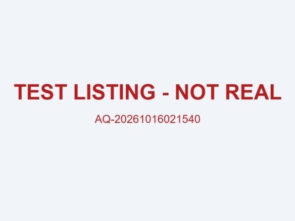 اختبار تشخيص فني – شقة غير حقيقية – AQ-20261016021540