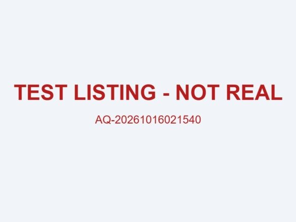 اختبار تشخيص فني – شقة غير حقيقية – AQ-20261016021540