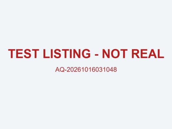اختبار تشخيص فني – شقة غير حقيقية – AQ-20261016031048